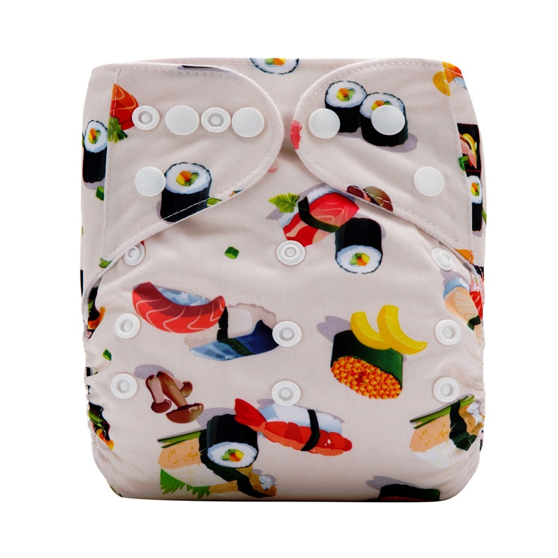 Washable Diaper with 1 Layer Insert