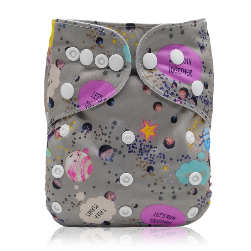 Adjustable Printed Cloth Nappies