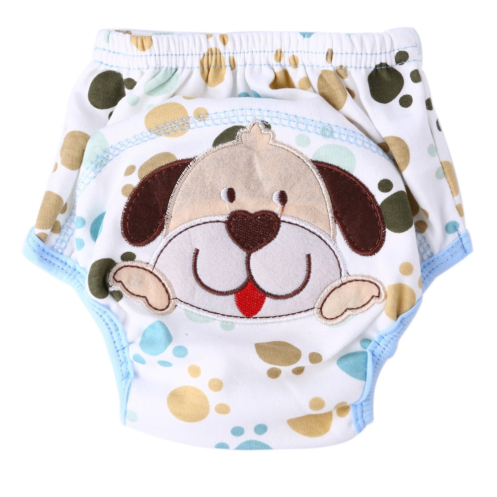 Cartoon Print Baby Washable Diaper