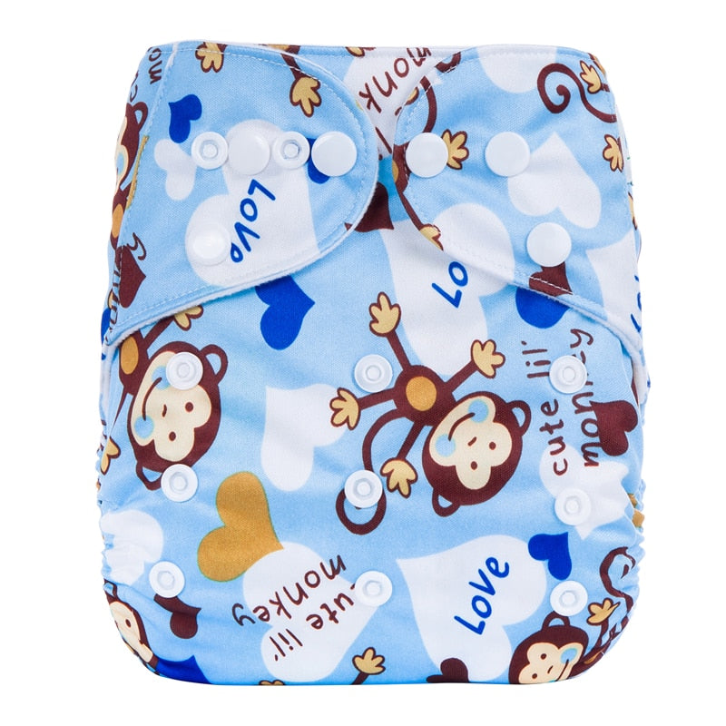 Washable Diaper with 1 Layer Insert