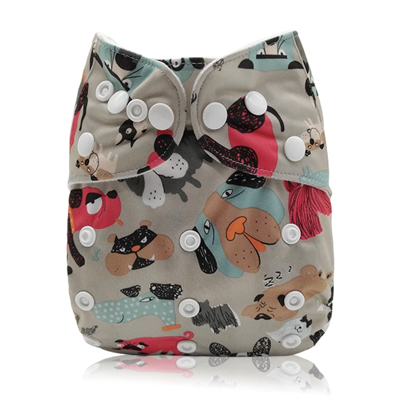 Adjustable Printed Cloth Nappies