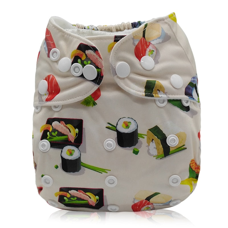 Adjustable Printed Cloth Nappies