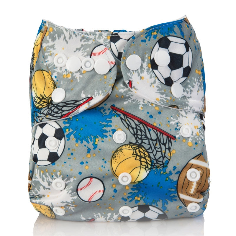 Adjustable Printed Cloth Nappies