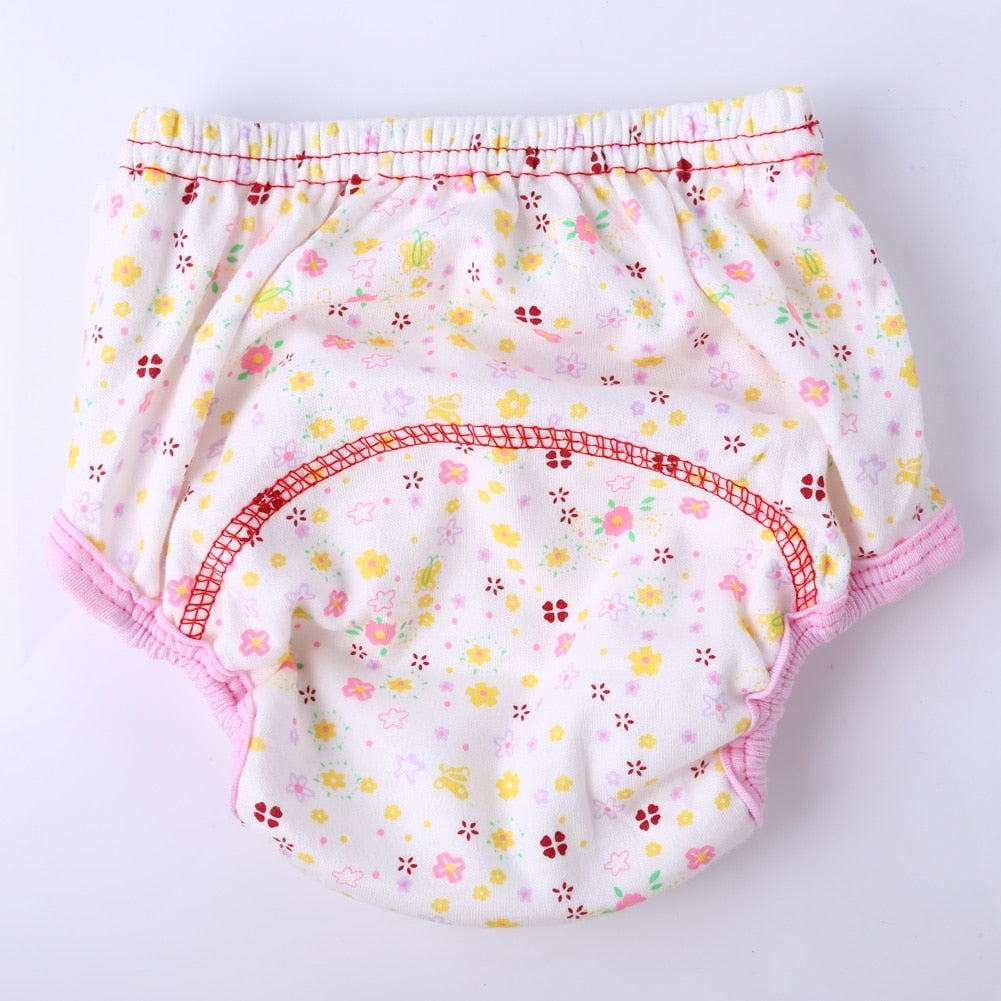 Cartoon Print Baby Washable Diaper