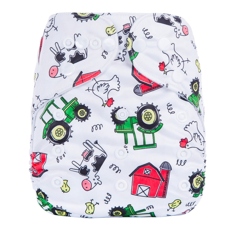 Washable Diaper with 1 Layer Insert