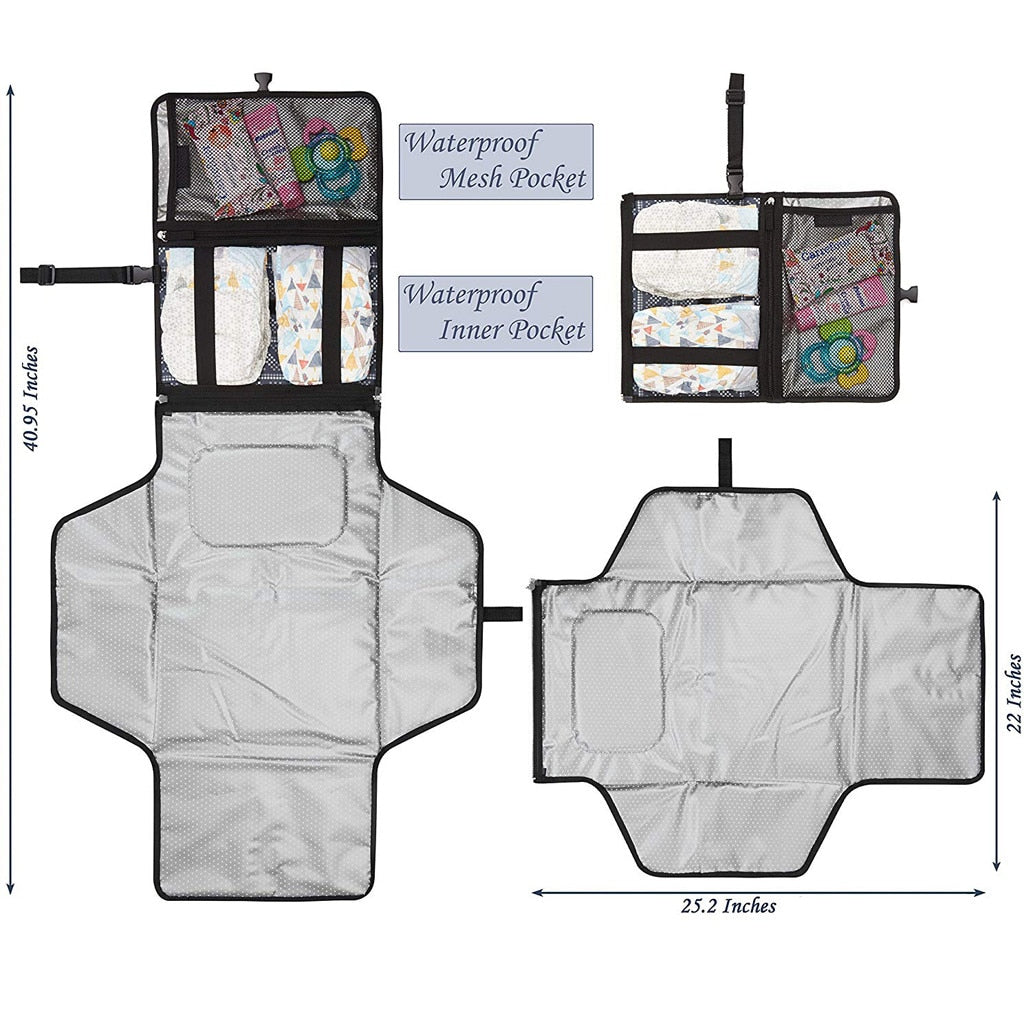 Foldable Change Diaper Pad Mat