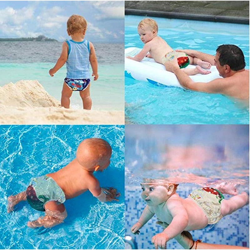 Waterproof Baby Swim Diaper Pool Pants