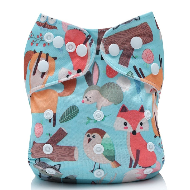 Adjustable Printed Cloth Nappies