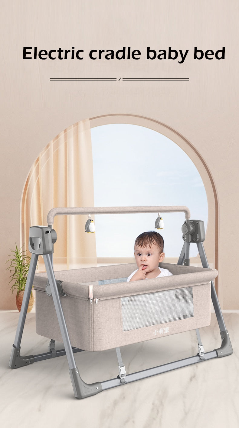 Multifunctional Electric Baby Crib