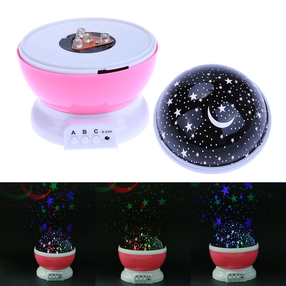 Star Projector Children's Bedroom LED Lamp