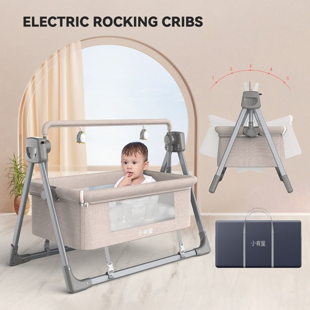 Multifunctional Electric Baby Crib