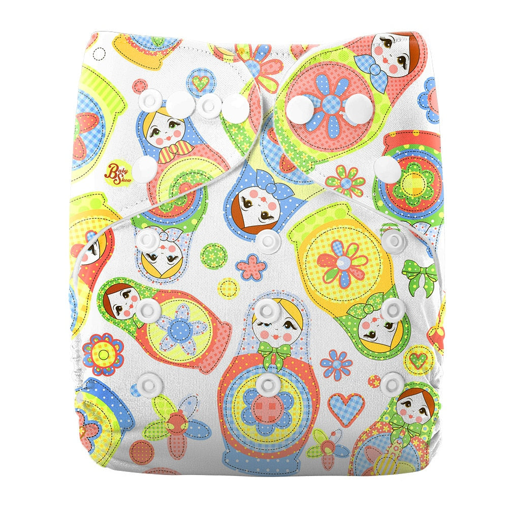 Washable Diaper with 1 Layer Insert