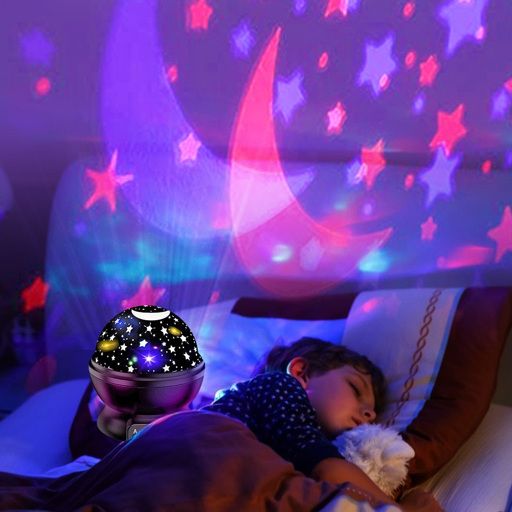 Star Projector Children's Bedroom LED Lamp