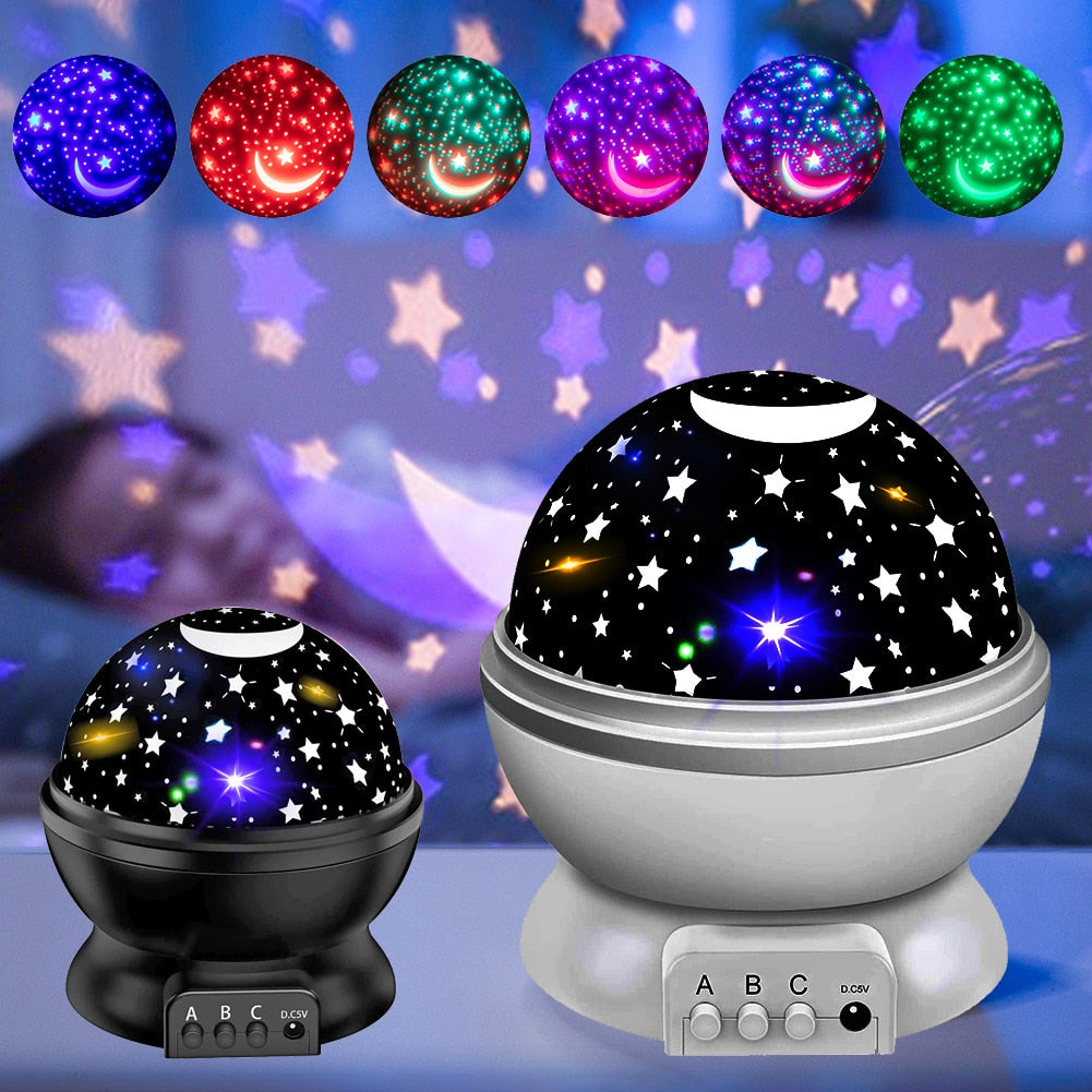 Star Projector Children's Bedroom LED Lamp