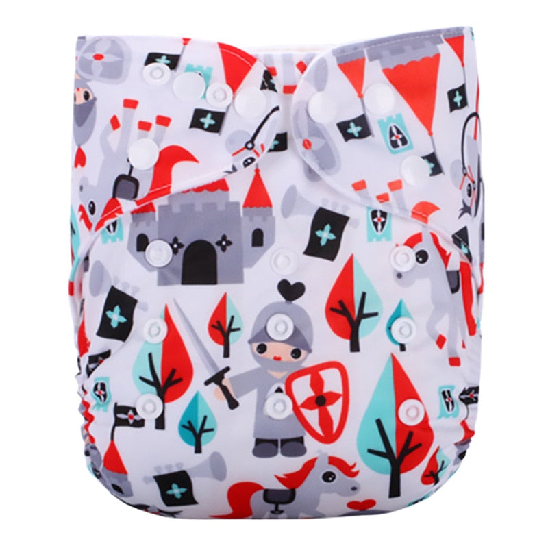 Washable Diaper with 1 Layer Insert