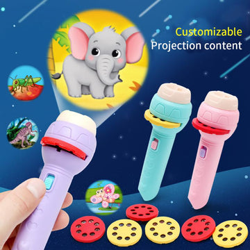 Magical Story Projector Torch for Kids - Inspire Imagination & Comfort