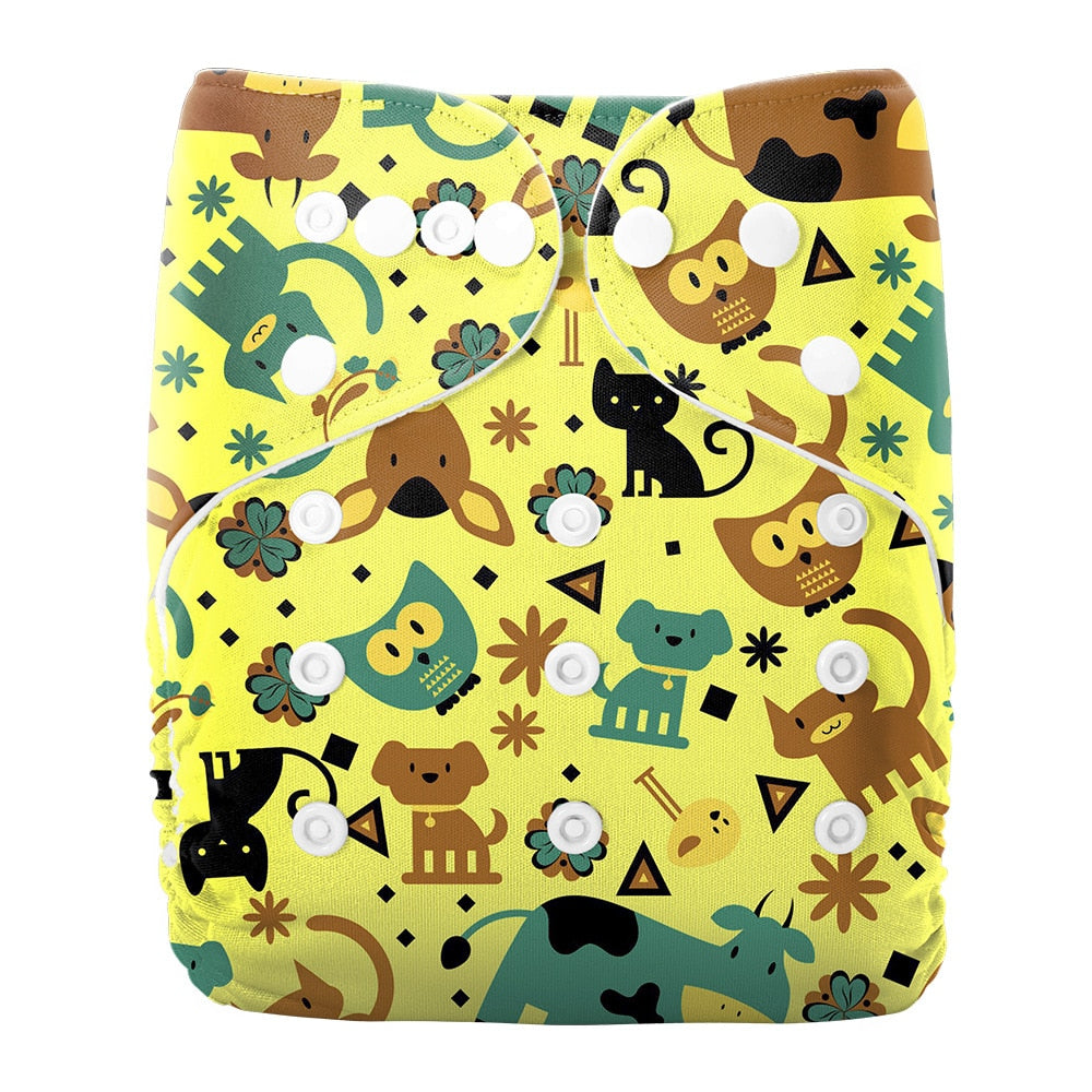 Washable Diaper with 1 Layer Insert