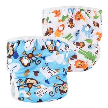 Adjustable Reusable Swim Diapers – Splash-Ready Comfort for Babies!