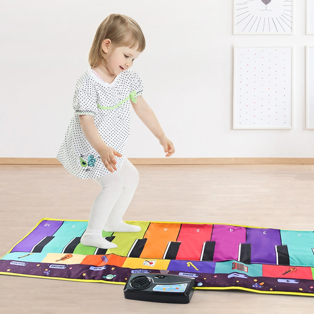 Musical Piano Keyboard Mat for Kids